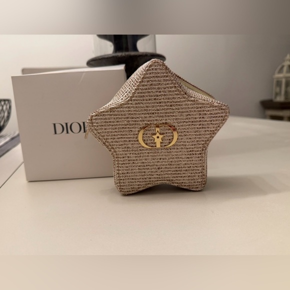 Dior Glittering Gold Star Accessory Bag - Picture 2 of 6